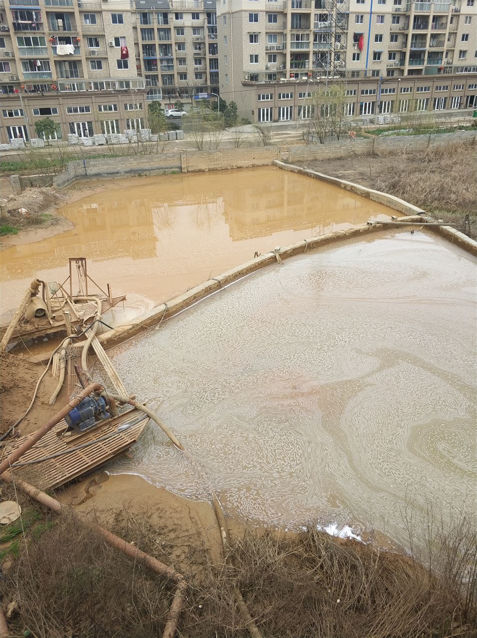 沾益沉淀池淤泥清理-厂区废水池淤泥清淤